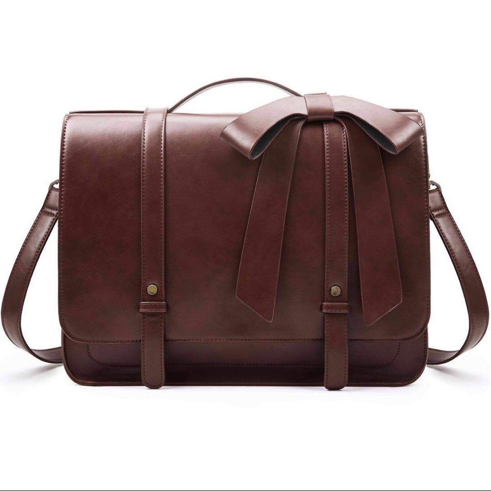 Briefcase/computer bag with bow